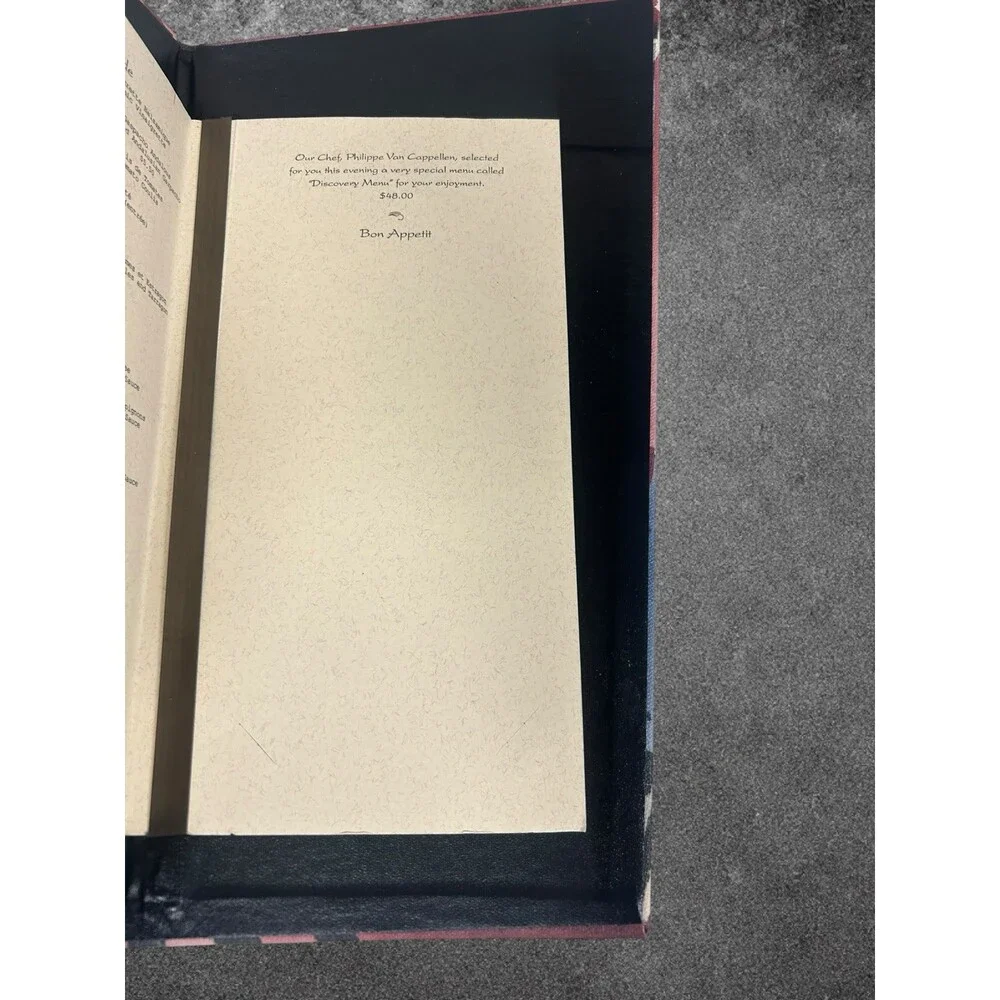 Vintage Resturant Picasso Menu - Very Rare - Original - Picasso Room - Colorado